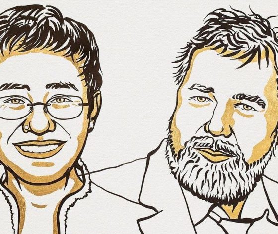 Главный редактор «Новой газеты» Дмитрий Муратов получил Нобелевскую премию мира