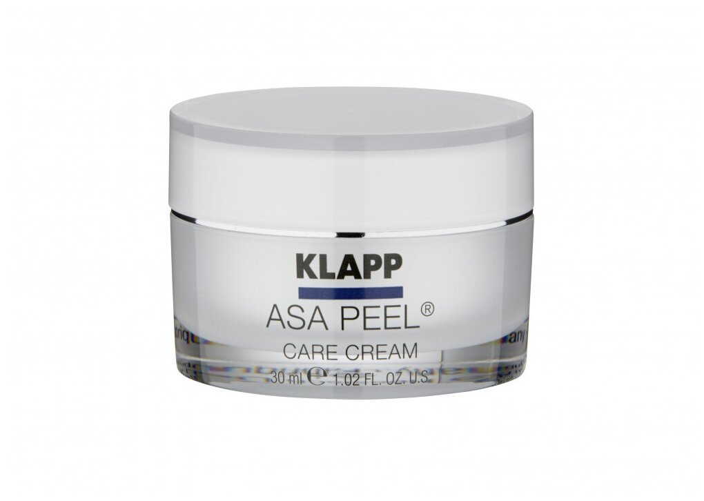 Asa Peel Care Cream, Klapp