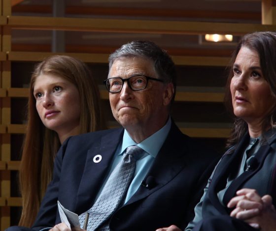 В кружевном платье: первые фото со свадьбы дочери Билла Гейтса