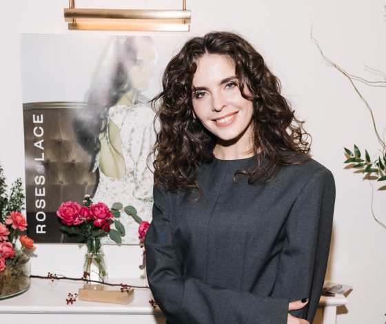 Валерия Дергилева, Лиза Моряк, Барбара Пино на девичнике бренда Roses and Lace, посвященный презентации новой коллекции