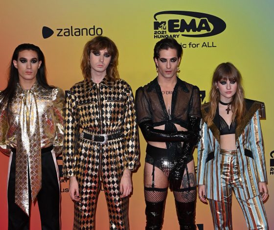 Группа Måneskin, Рита Ора, Эд Ширан и другие на премии MTV Europe Music Awards 2021