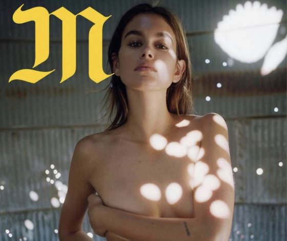 «Мамина копия»: Кайя Гербер обнажилась для обложки журнала