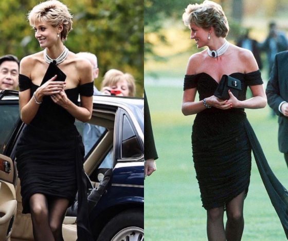 В платье мести: Элизабет Дебики повторила культовый выход принцессы Дианы
