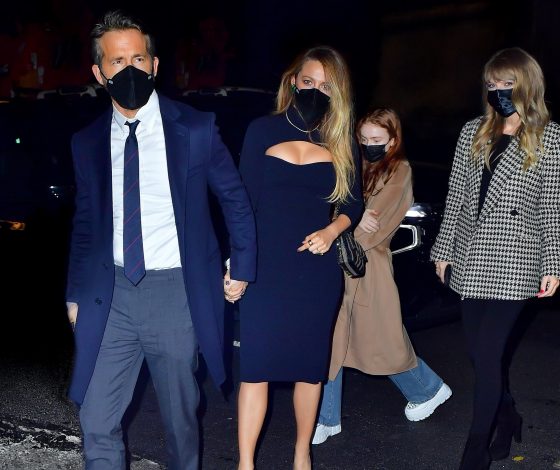 Акцент на декольте: Блейк Лайвли в идеальном платье на вечеринке в Нью-Йорке