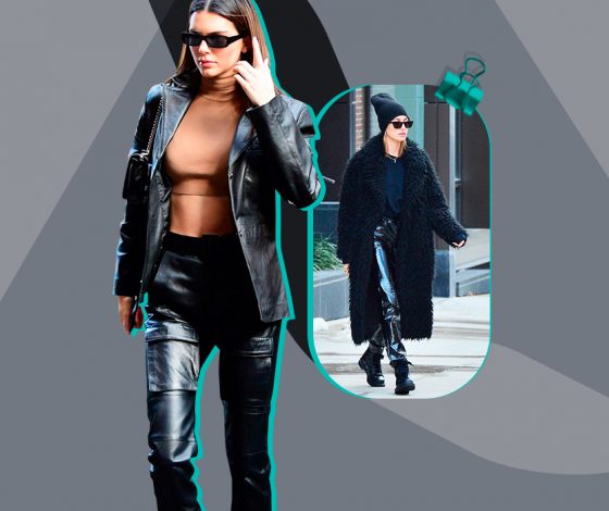 Совет стилиста: как носить кожаные брюки зимой