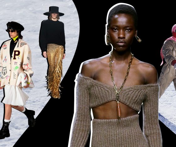 Полный гид по трендам этой зимы: оверсайз шубы, комбинезоны и золотой бум