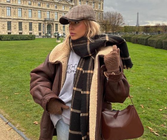 Тренд из Instagram: оверсайз дубленка, как  у fashion-блогеров