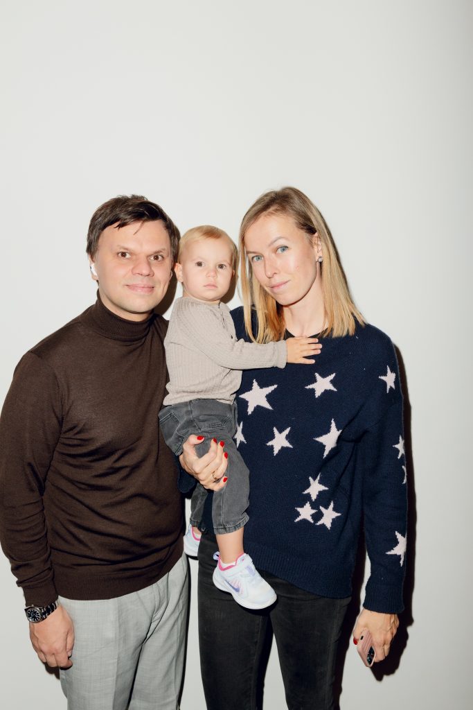 Александр Сысоев с семьей