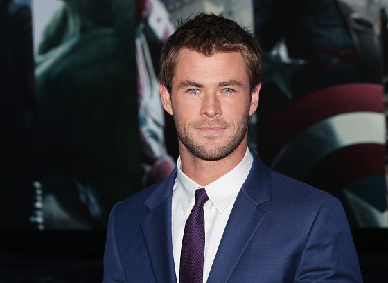 Криса Хемсворта подожгли ради съемок в боевике
