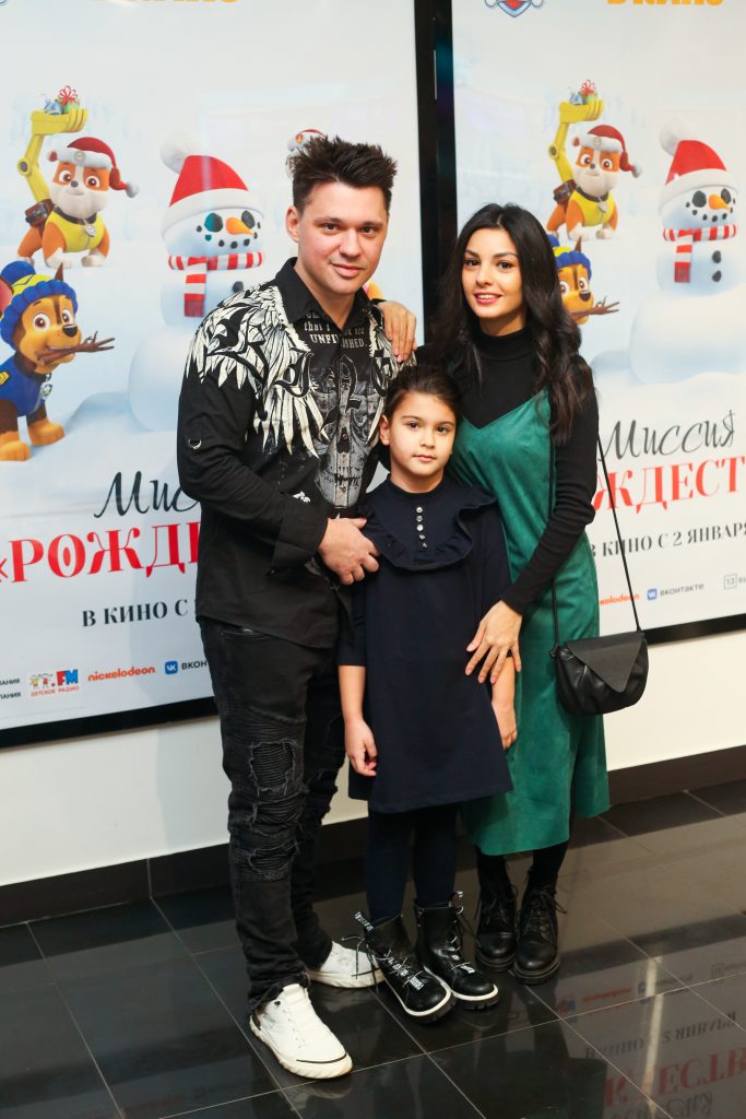 Алексей Кабанов с семьей