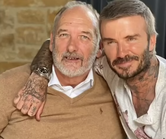 Дэвид Бекхэм стал шафером на свадьбе своего 73-летнего отца