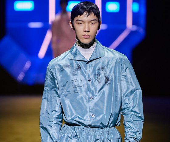 10 голубых вещей, как на показе мужской коллекции Prada, которые идеально впишутся в твой гардероб