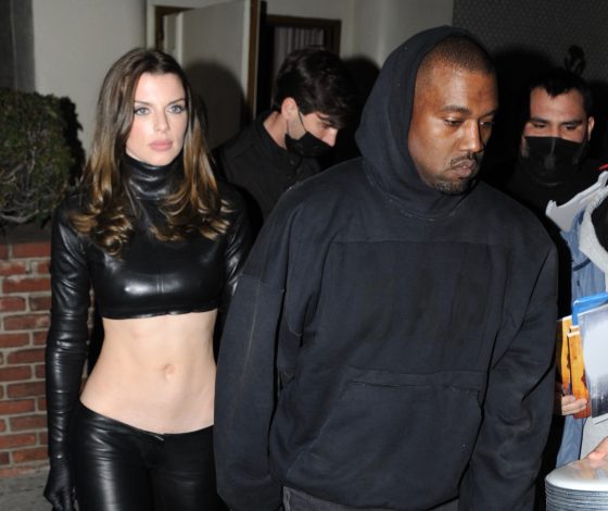 Экстремально низкая посадка и публичные поцелуи: Канье Уэст и Джулия Фокс на романтическом свидании