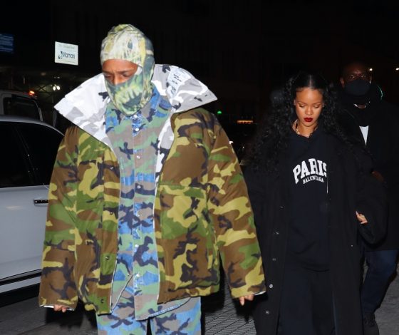 Вдохновляемся Рианной: идеальный образ певицы на прогулку с A$AP Rocky