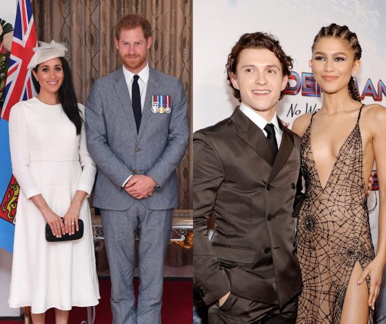 Меган Маркл и принц Гарри сходили на двойное свидание с Томом Холландом и Зендайей
