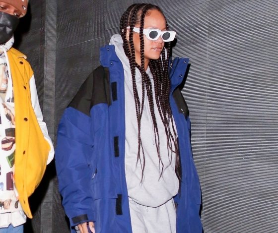 Спортивный костюм и туфли с острым мысом: как Рианна одевается на свидание с A$AP Rocky