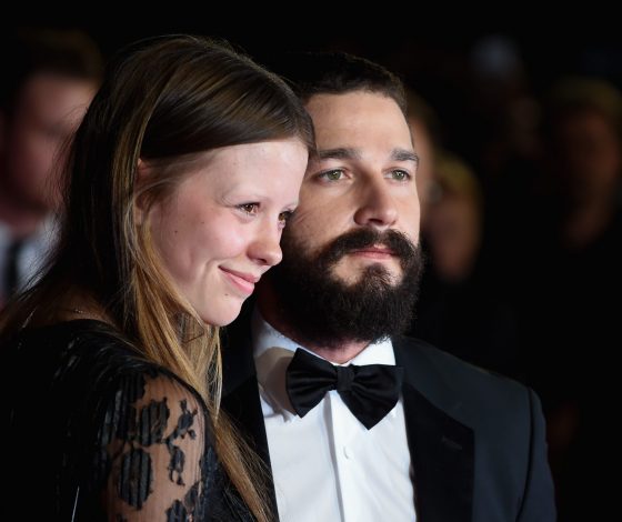 Шайа ЛаБаф и Миа Гот впервые станут родителями