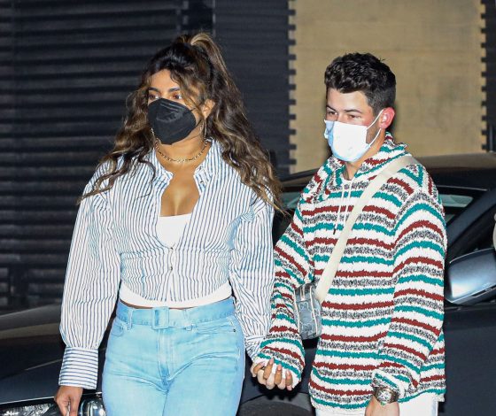 Первый выход Приянки Чопры и Ника Джонаса после рождения дочери