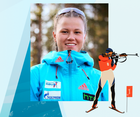 Чемпионка России по биатлону и серебряный призер Чемпионата Европы Кристина Резцова