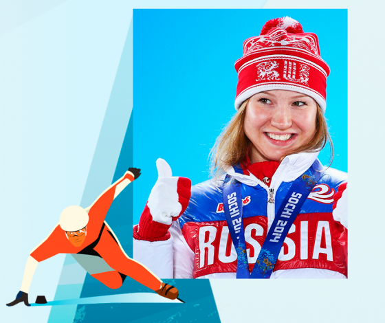 Рекордсменка России в спринтерском многоборье и на дистанции 1 000 метров Ольга Фаткулина