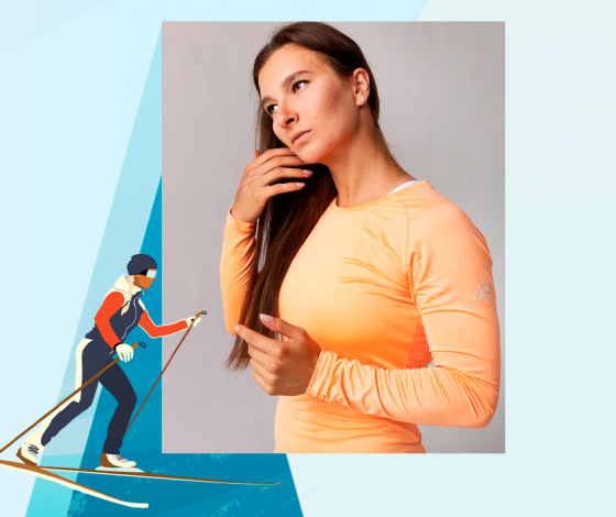 Чемпион в лыжной эстафете и серебряный призер в скиатлоне на зимних Олимпийских играх в Пекине Наталья Непряева