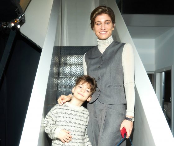 Нино Нинидзе, Евгения Попова, Владимир Кристовский на благотворительном мероприятии фонда Action