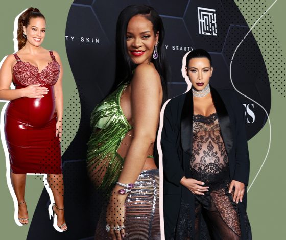 25 самых откровенных выходов беременных звезд: от Рианны до Кайли Дженнер