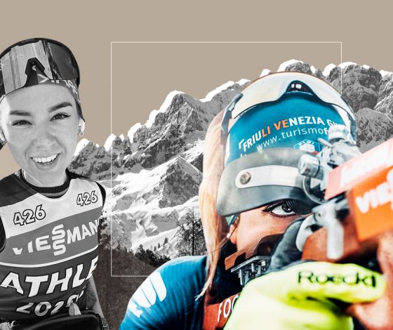 Мороз, винтовка, день чудесный. Зачем биатлонистки красятся перед гонкой?