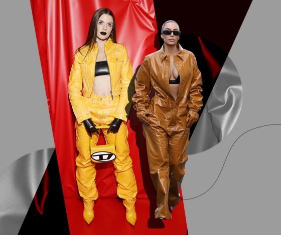 Битва образов: бывшие возлюбленные Канье Уэста появились одновременно в похожих аутфитах