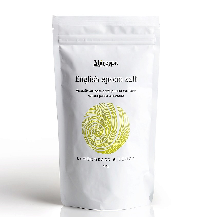 Английская соль для ванн с натуральными маслами лимона и лемонграсса, Marespa, 449 р.