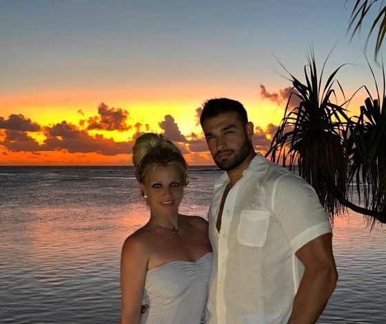 Бритни Спирс показала свой свадебный образ