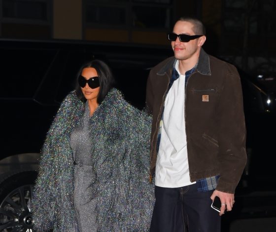 Пит Дэвидсон познакомил Ким Кардашьян со своей семьей