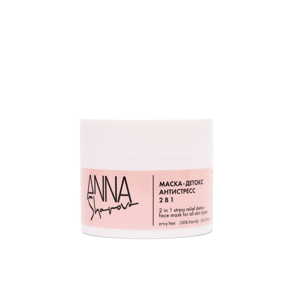 Маска детокс-антистресс 2 в 1, Anna Sharova, 1000 р.