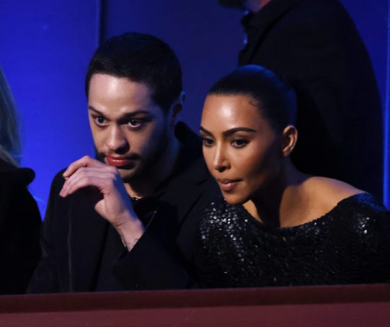 Ким Кардашьян пришла поддержать Пита Дэвидсона на важном для него мероприятии