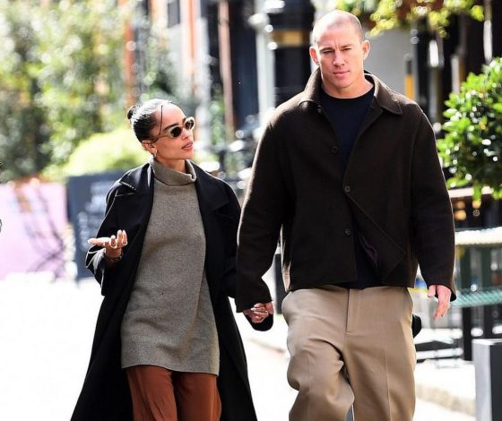 Любовь в большом городе: редкий выход Зои Кравиц и Ченнинга Татума