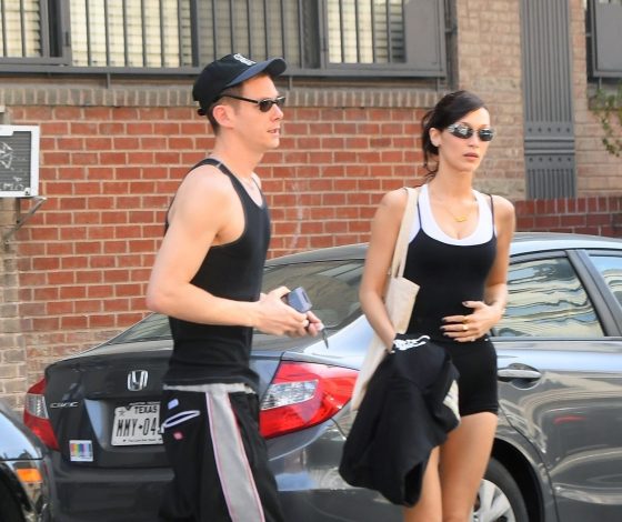 Идеальные парные образы на тренировку Беллы Хадид и Марка Калмана