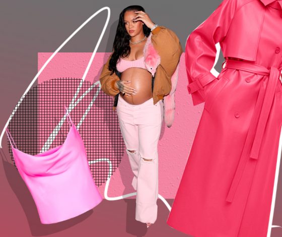 По средам мы носим розовое: учимся у Рианны и добавляем яркие цвета в гардероб