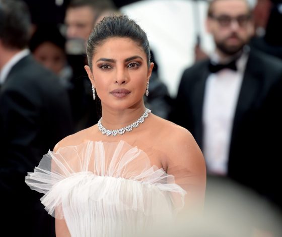 Приянка Чопра в атласном корсетном платье, на которое можно смотреть бесконечно