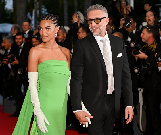 Пара, от которой невозможно отвести взгляд: Тина Кунаки и Венсан Кассель на Каннском кинофестивале