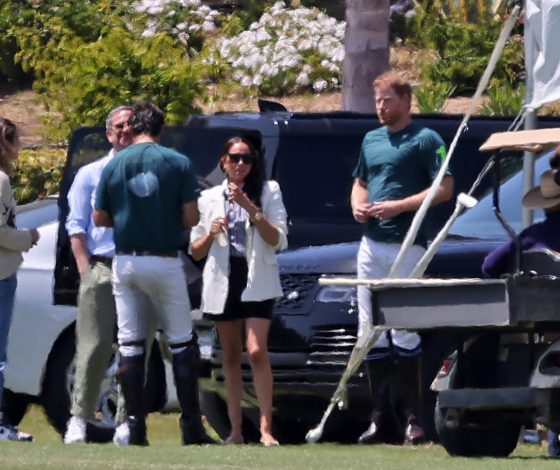 После инцидента с таинственной незнакомкой: Меган Маркл появилась с принцем Гарри