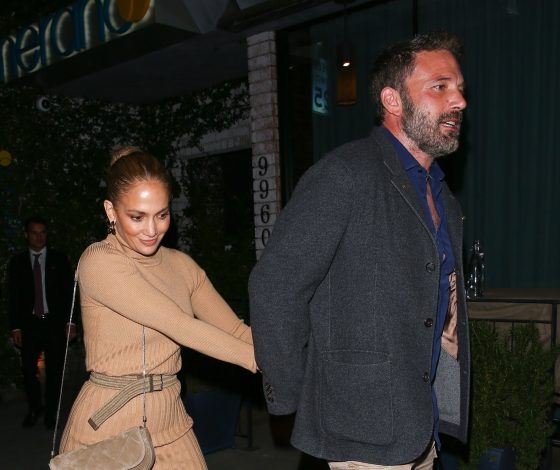 Самая красивая пара в городе: Дженнифер Лопес и Бен Аффлек на свидании