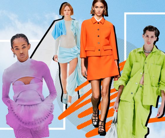 7 трендовых цветов этого лета: салатовый, оранжевый и небесно-голубой