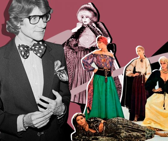 Архив: легендарный показ Yves Saint Laurent 1976 года, посвященный русской культуре