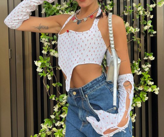 Этим летом носим длинные перчатки, как у Дуа Липы