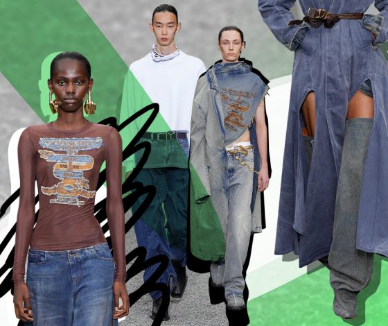 Деним, замысловатые формы и дерзкие аксессуары в новой коллекции Y/Project, или Как Гленн Мартенс творит магию вне Хогвартса