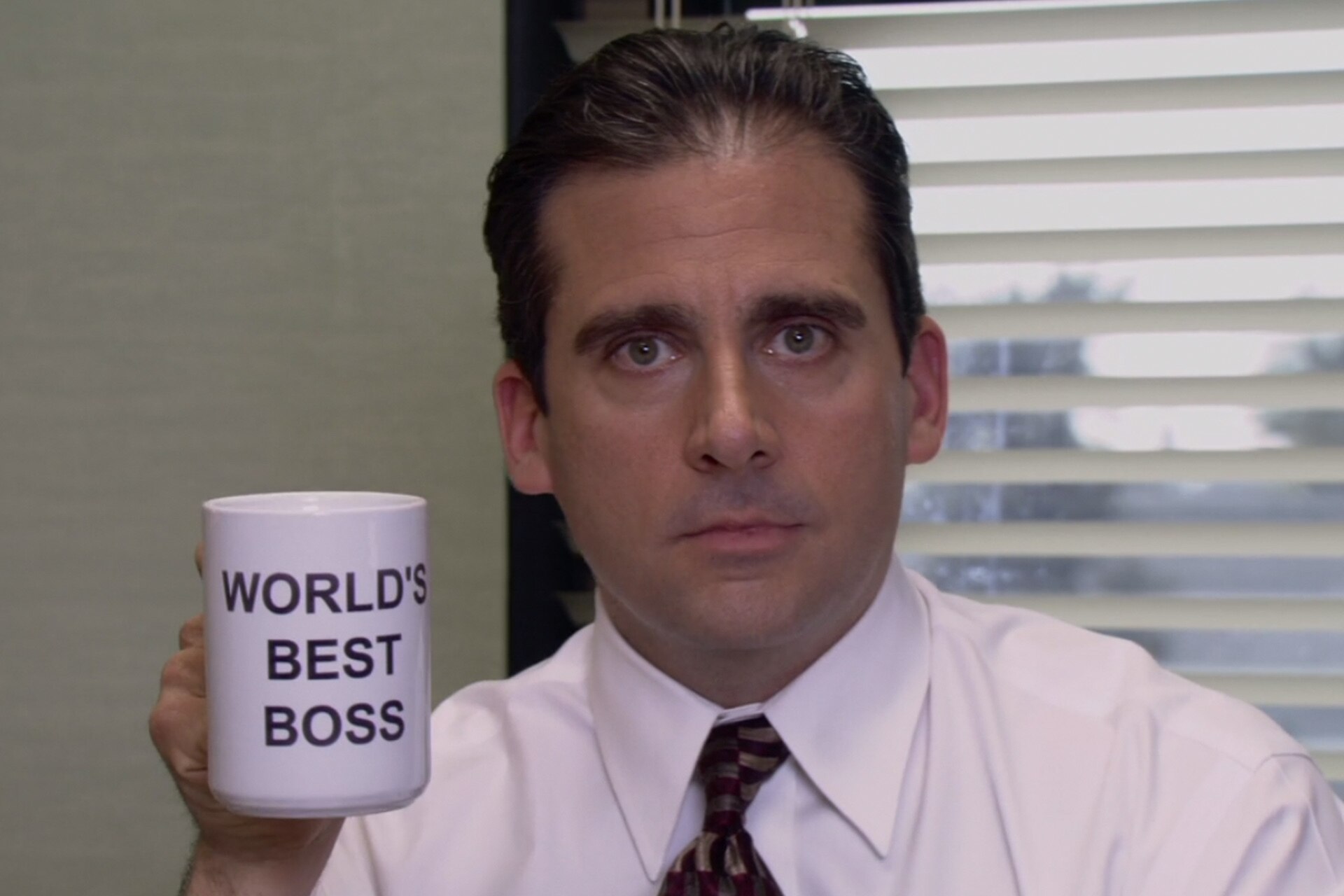 In the boss is office