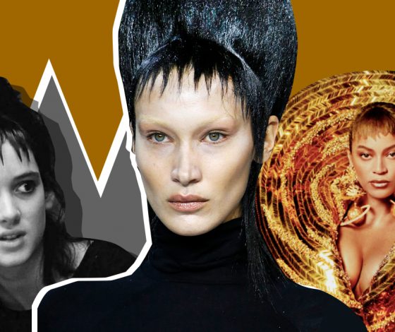 «Колючая» челка, как у Лидии из «Битлджуса»: почему ее делают Белла Хадид, Алекса Деми и Билли Айлиш?