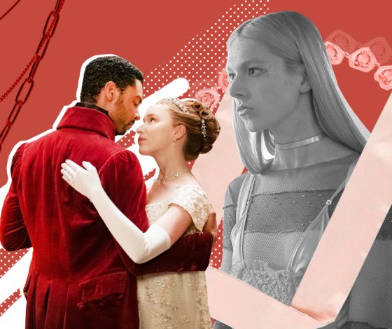 Выбираем аксессуары на выпускной, как у героинь любимых сериалов: высокие перчатки из «Бриджертонов» и чокеры из «Эйфории»