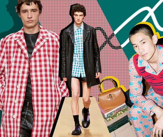 Клетка виши снова в тренде – все благодаря Prada и Gucci: где купить вещи с актуальным принтом