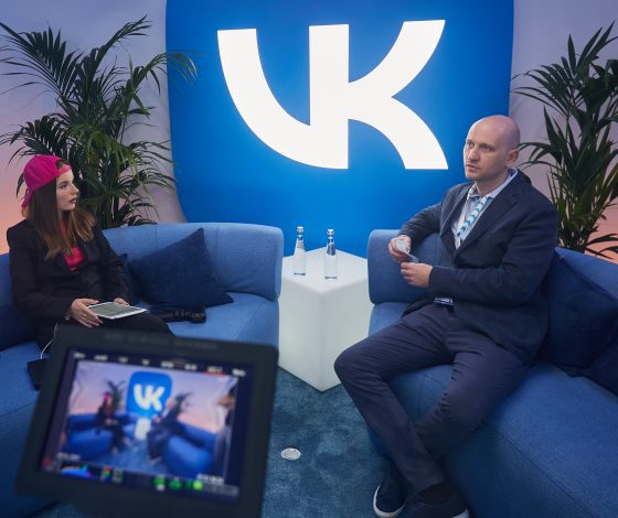 Саша Спилберг и Николай Дуксин открыли «Место встречи VK»